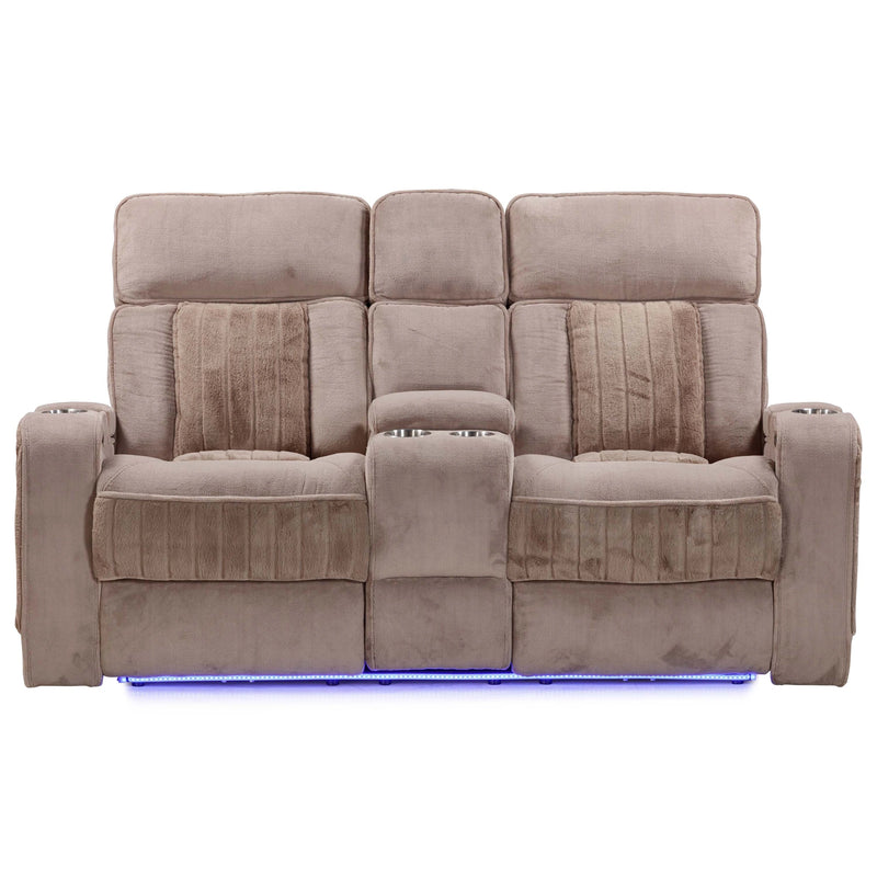 Parker Living Equinox Power Reclining Console Loveseat
