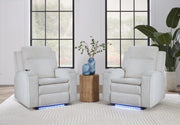 Parker Living Armstrong Power Recliner with Heat Massage and Auto-Glide Two Pack