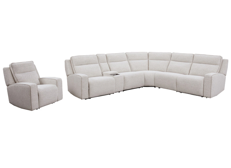 Parker Living Lancaster - Fluffy River Rock Power Zero Gravity Recliner P2
