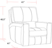 Parker Living Rockford - Verona Saddle Power Recliner