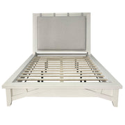 Parker House Americana Modern Bedroom Queen Platform Bed 2 Nightstands and Dresser with Mirror