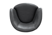 Parker Living Barolo 100% Italian Leather Swivel Club Chair Two Pack