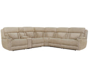 Parker Living Dalton 6 Piece Modular Power Reclining Sectional with Power Adjustable Headrests