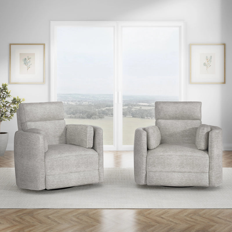 Parker Living Radius Power Swivel Glider Recliner Two Pack