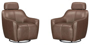 Parker Living Miles Swivel Gliding Accent Chair Two Pack