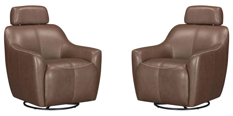 Parker Living Miles Swivel Gliding Accent Chair Two Pack