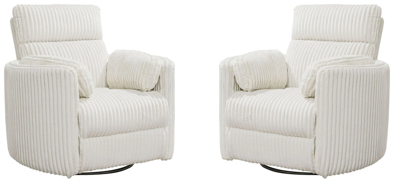 Parker Living Radius Power Swivel Glider Recliner Two Pack