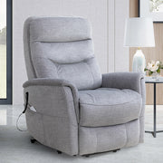 Parker Living Gemini - Capri Silver Power Lift Recliner with Articulating Headrest
