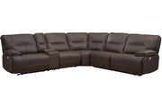Parker Living Spartacus 6 Piece Modular Power Reclining Sectional with Power Adjustable Headrests
