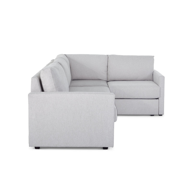 Flex 4-Seat Sectional with Narrow Arm - 5000003484
