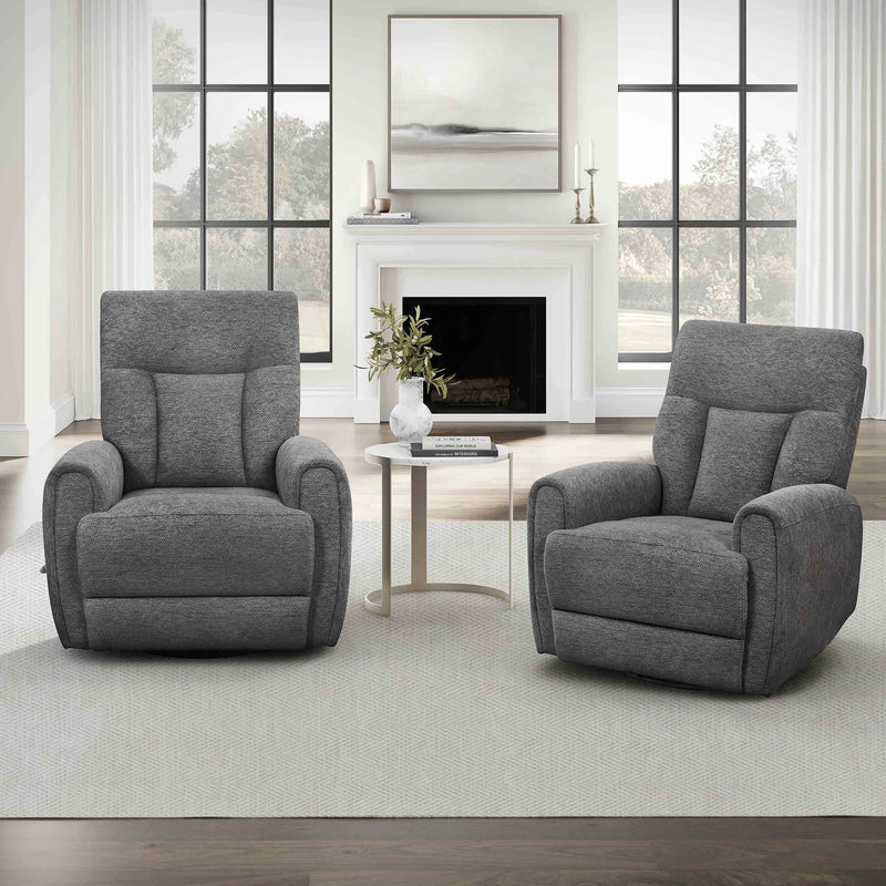 Parker Living Natalia Manual Swivel Glider Recliner Two Pack