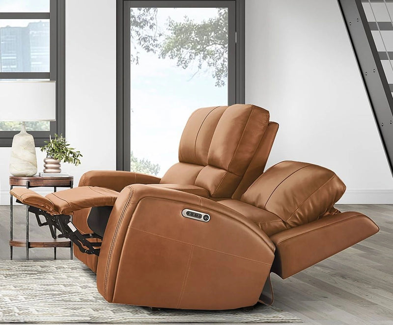 Parker Living Belmont Zero Gravity Power Reclining Tilt Console Loveseat P3