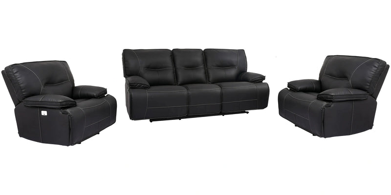 Parker Living Spartacus Power Reclining Sofa and Two Recliners