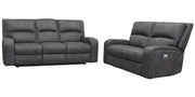 Parker Living Polaris - Slate Power Reclining Sofa and Loveseat