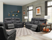 Parker Living Mason - Charcoal Power Reclining Sofa Loveseat and Recliner