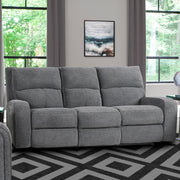 Parker Living Polaris - Bizmark Grey Power Reclining Sofa and Recliner
