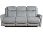 Parker Living Linus - Hudson Grey Power Reclining Sofa and Two Recliners