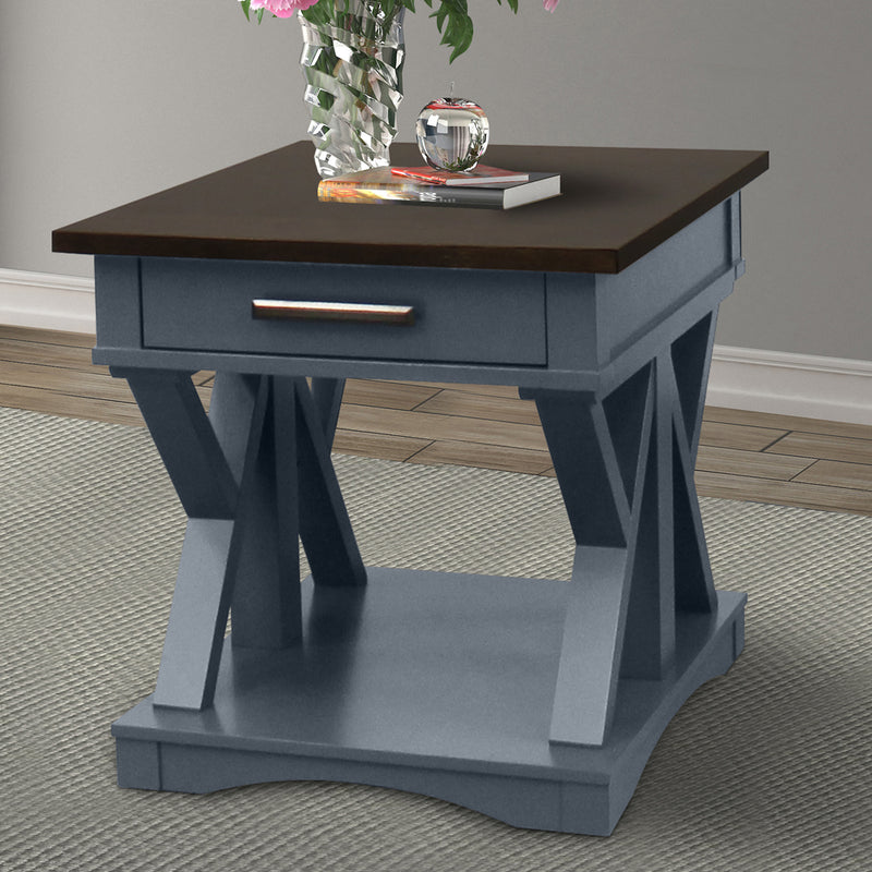 Parker House Americana Modern Cocktail Table with 2 End Tables