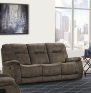 Parker Living Cooper - Shadow Brown Triple Reclining Sofa