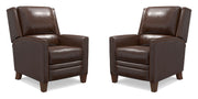 Parker Living Connor - Espresso Manual Recliner Two Pack
