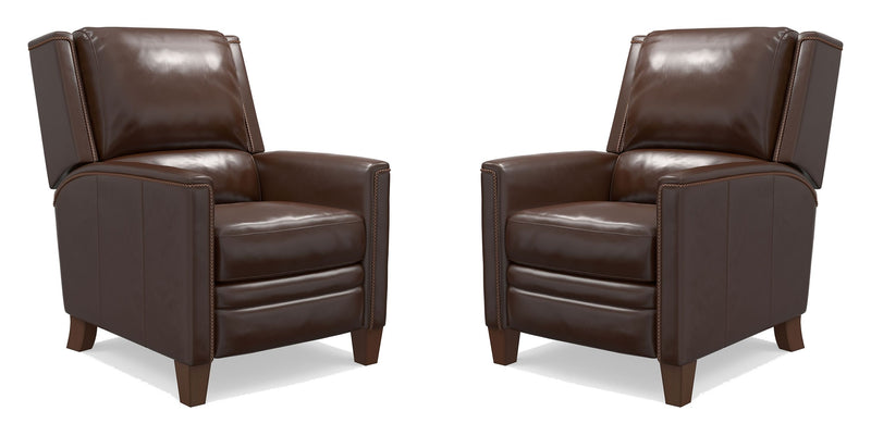 Parker Living Connor - Espresso Manual Recliner Two Pack