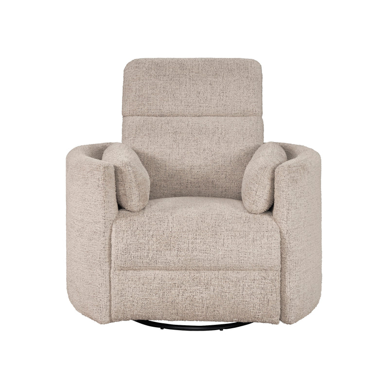 Parker Living Radius - Burlap Manual Swivel Recliner