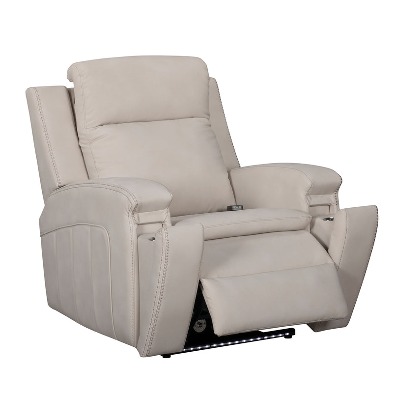 Parker Living Armstrong Power Recliner with Heat Massage and Auto-Glide