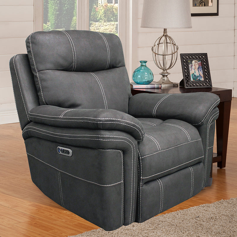 Parker Living Mason - Charcoal Power Recliner Two Pack