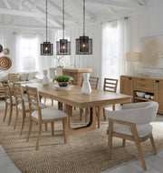 Parker House Escape - Dining 84 In. Rectangular Extendable Table With 8 Chairs