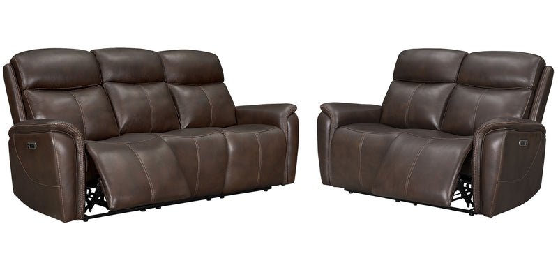 Parker Living Cascade - Auburn Power Reclining Sofa and Loveseat