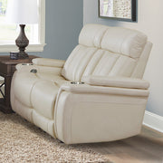 Parker Living Royce - Fantom Ivory Power Reclining Sofa and Loveseat