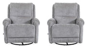 Parker Living Gentry - Shadowplay Manual Swivel Glider Recliner Two Pack