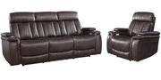 Parker Living Royce - Fantom Brown Power Reclining Sofa and Recliner