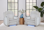 Parker Living Armstrong Power Recliner with Heat Massage and Auto-Glide Two Pack