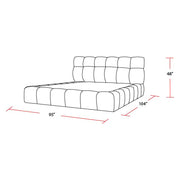 Parker Living Sleep Escape - Fluffy River Rock King Upholstered Bed