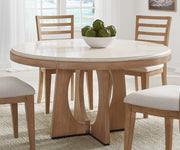 Parker House Escape - Dining 54" Round Table with console & 4 caster chairs