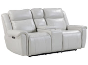 Parker Living Atlantis - Whisper Ivory Power Reclining Zero Gravity Console Loveseat