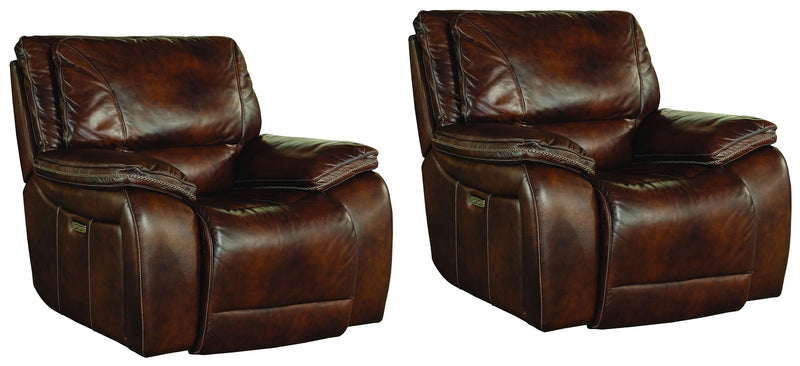 Parker Living Vail - Burnt Sienna Power Recliner Two Pack