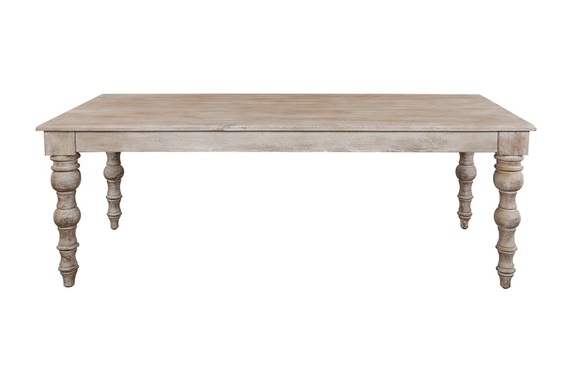 Parker House Crossings - Eden Dining 84 Inch Rectangular Dining Table With 4 Upholstered Chairs