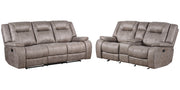 Parker Living Blake - Desert Taupe Manual Reclining Sofa and Loveseat
