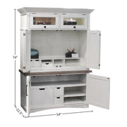 Parker House Americana Modern - Cotton Workstation with LED Light