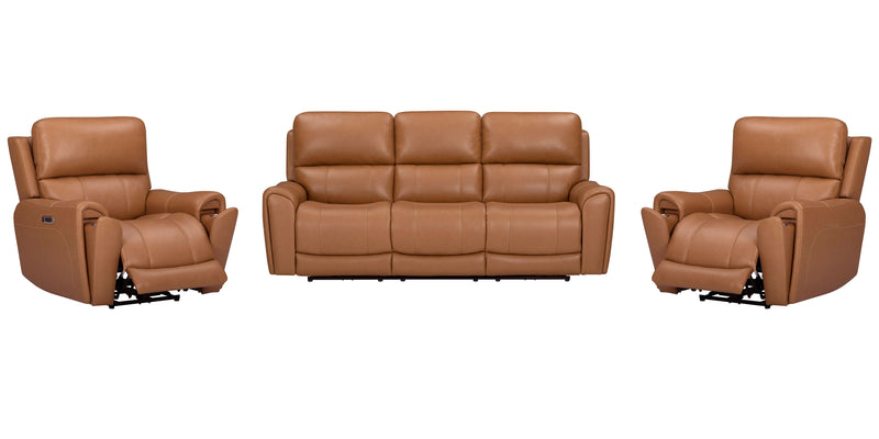 Parker Living Hancock Zero Gravity Power Reclining Sofa and 2 Recliners