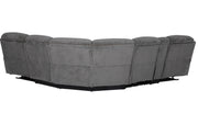 Parker Living Alpine - Airy Midnight 6 Piece Zero Gravity Power Reclining Sectional with Power Adjustable Headrests