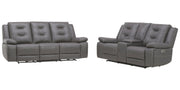 Parker Living Caldwell - Tahoe Charcoal Power Reclining Sofa and Loveseat