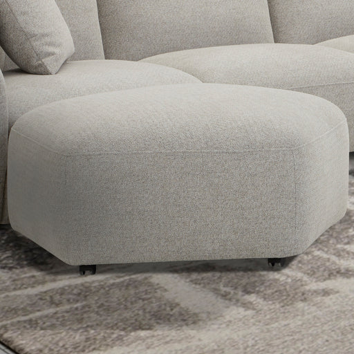 Parker Living Playful - Canes Cobblestone Ottoman with Casters