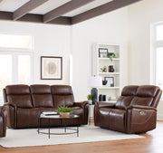 Parker Living Cascade - Auburn Power Reclining Sofa and Loveseat