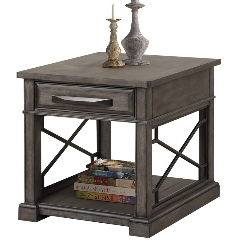 Parker House Sundance - Smokey Grey End Table