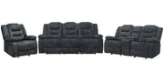 Parker Living Bolton - Misty Storm Manual Reclining Sofa Loveseat and Recliner