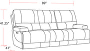 Parker Living Whitman - Verona Linen - Powered By Freemotion Power Reclining Sofa and Recliner