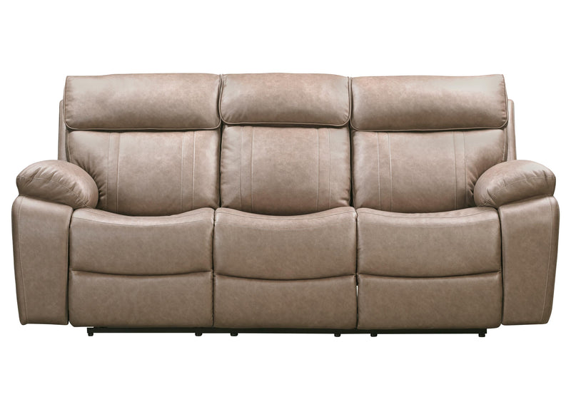 Parker Living Theon - Stokes Toffee Manual Reclining Sofa and Loveseat